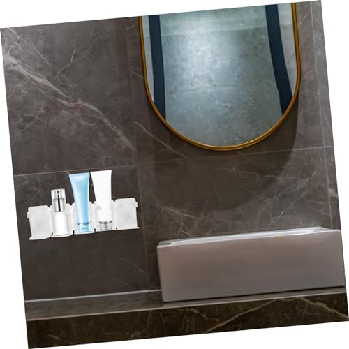 ABOOFAN Wall Mount Shower Organizer No Drilling Storage