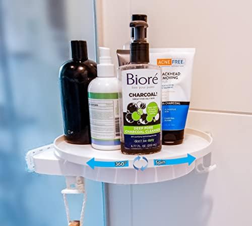 5 Star Super Deals Shower Caddy Rotating Shelf Mount