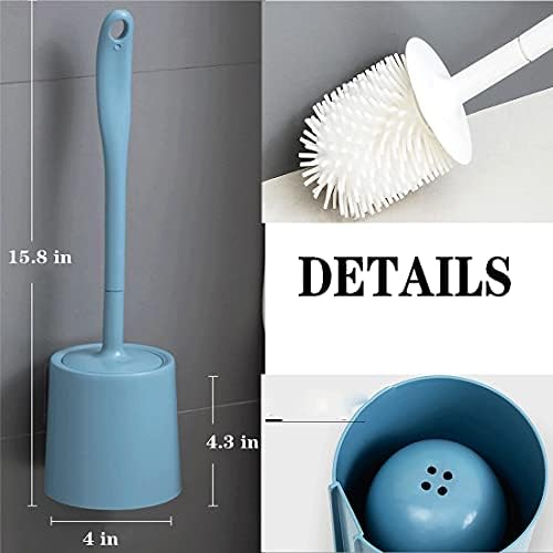 GYDMEG Toilet Brush and Holder Set - White