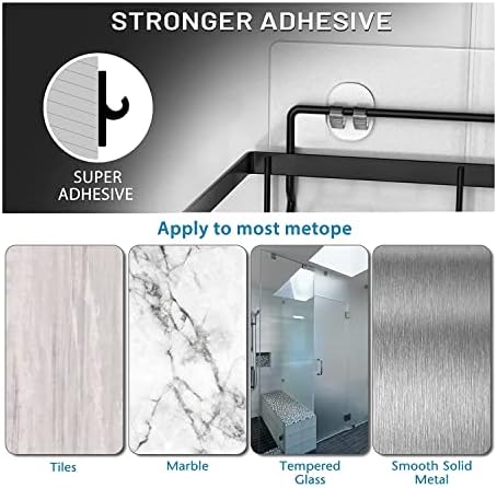 Hlsicnalm Shower Shelf Organizer Rack 2Pack