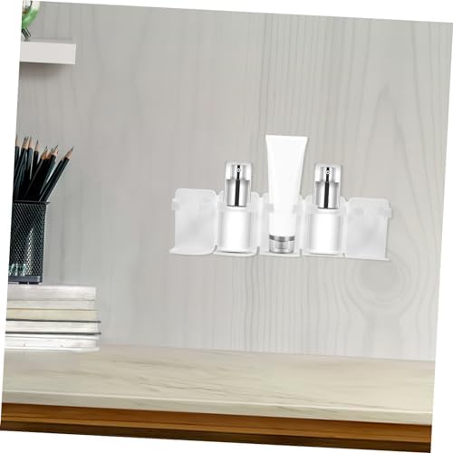 ABOOFAN Wall Mounted Shower Caddy with Storage