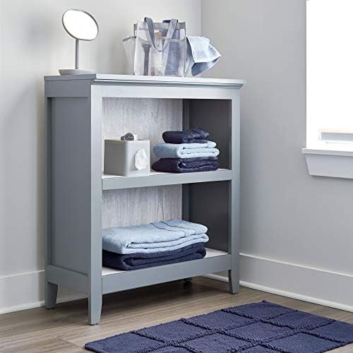 InterDesign Water Resistant Shower Tote with Handles - 85 x 588 x 925 WhiteGray