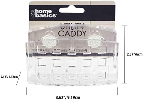 JOEYZ Small Shower Caddy with Suction Cups