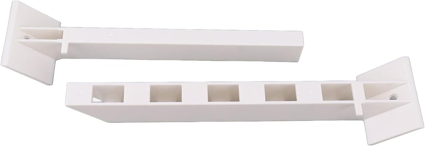 Cyrank RV Corner Shower Bar Storage Organizer