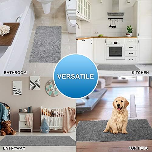 Secura Bathroom Rug 47 x 28 Inches Non-Slip Absorbent