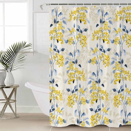 ZOE GARDEN Fruit Yellow Bathroom Set with Rug and Accessories
