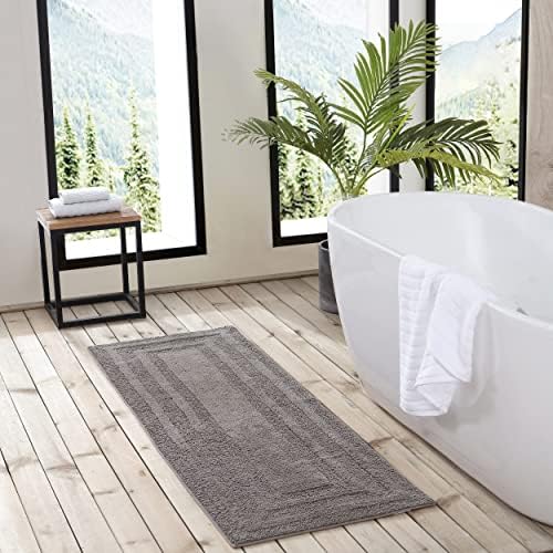 Eddie Bauer Bathroom Rug Runner 60x22 Medium Brown