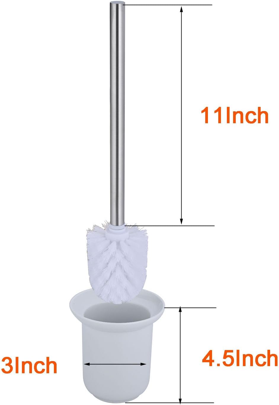 XVL Toilet Brush with SUS304 Stainless Steel Holder
