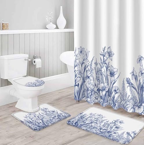 ZOE GARDEN Wildflower Leaf Bath Set