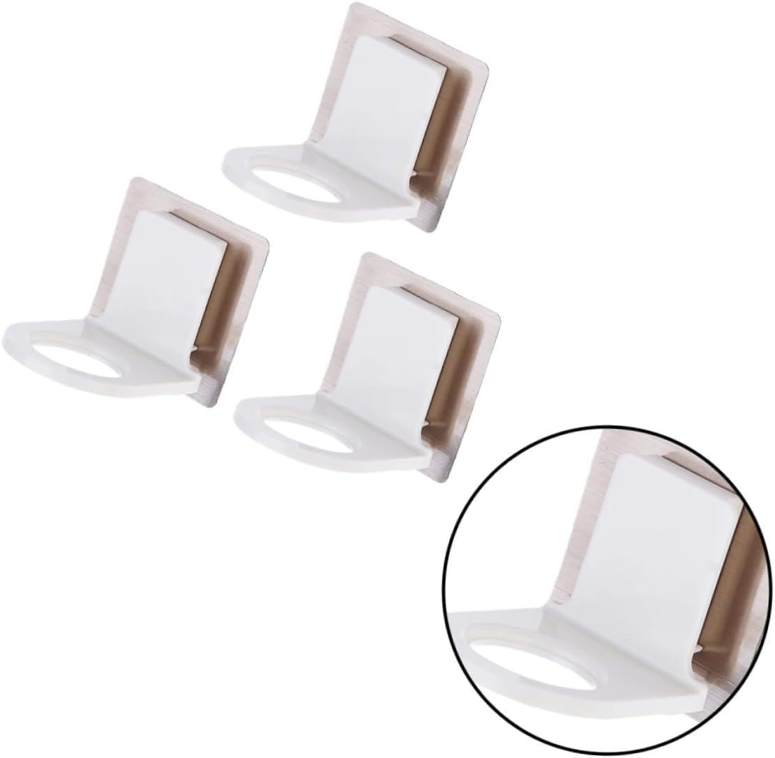 Anneome 3PCS Self-Adhesive Shower Gel Bottle Rack