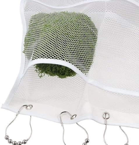 Vctitil Hanging Mesh Pockets for Bathroom Storage