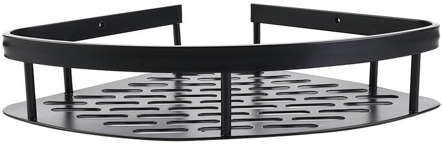 Metal Shower Corner Shelf with Non-Drill Mount