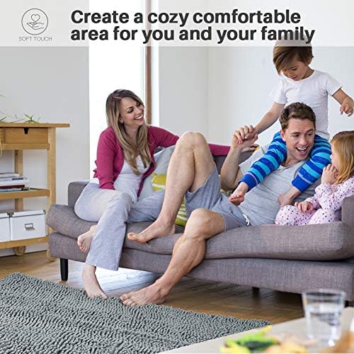 Secura Bathroom Rug 47 x 28 Inches Non-Slip Absorbent