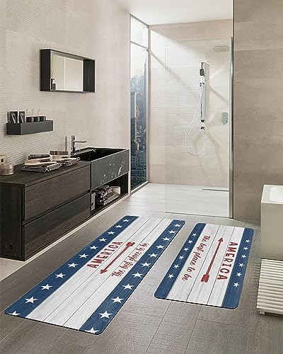 Funnywall88 2PCS Non-Slip Diatomite Bath Mat Set