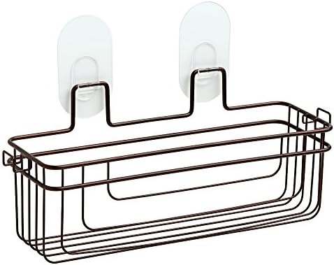 Franklin Brass IncrediGrip Single Storage Shower Basket Classic Bronze