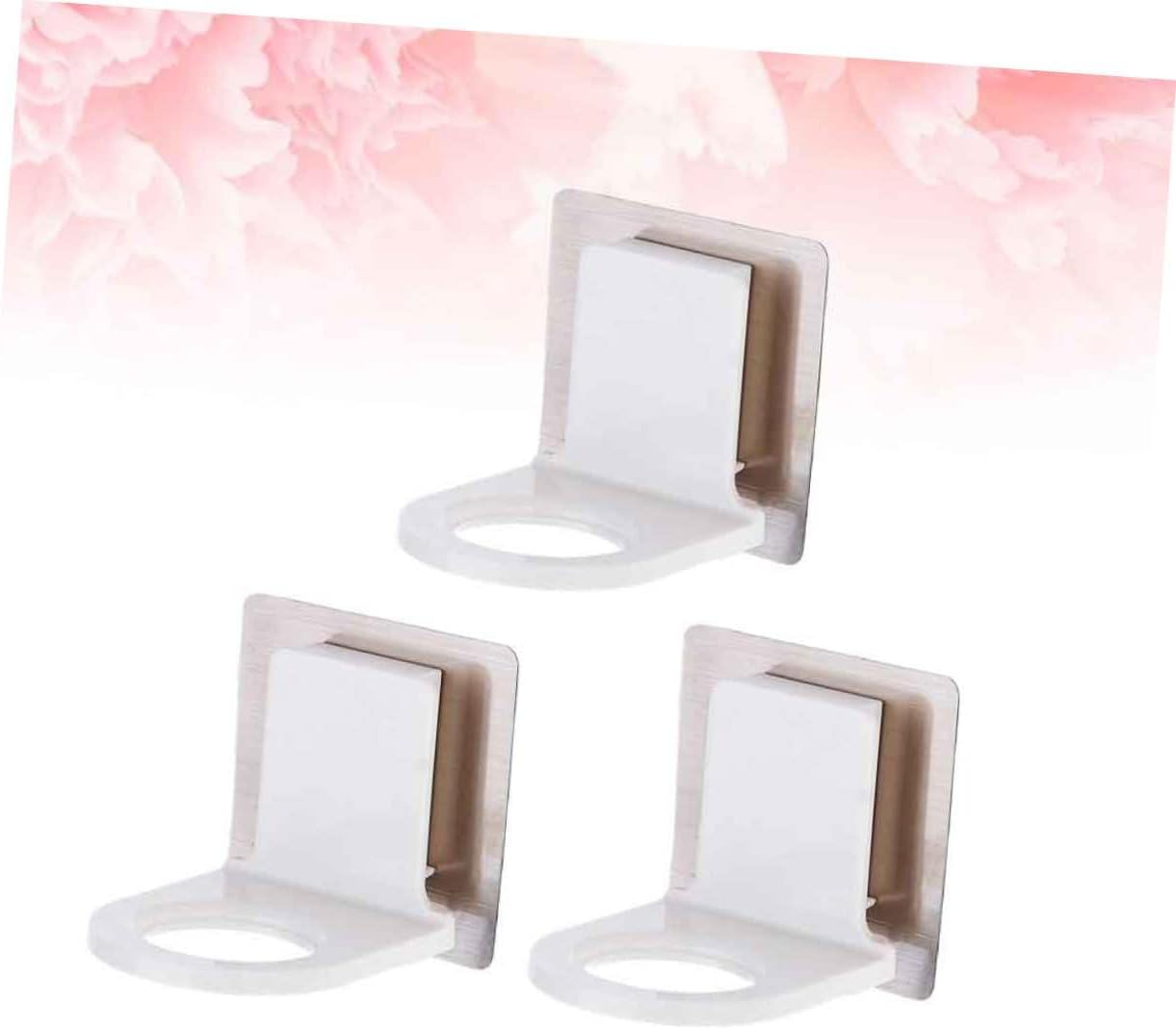 Anneome 3PCS Self-Adhesive Shower Gel Bottle Rack