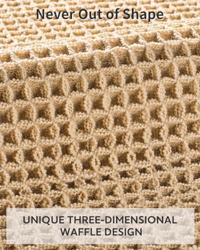 Tchdio Waffle Bath Mat 2 x 6 Non-Slip