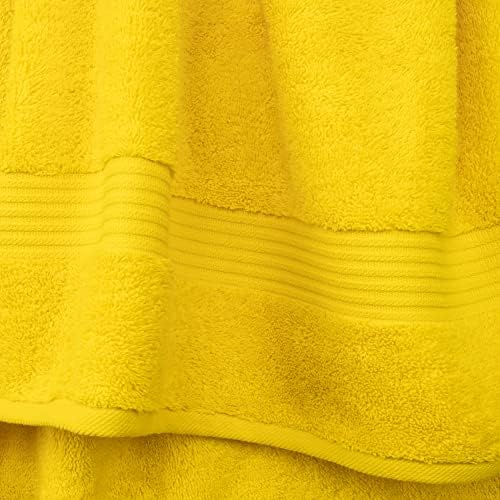 Cotton Paradise 6 Piece Yellow Towel Set 1