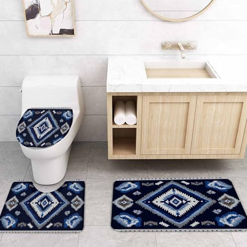 ZOE GARDEN Southwest Aztec Bathroom Set