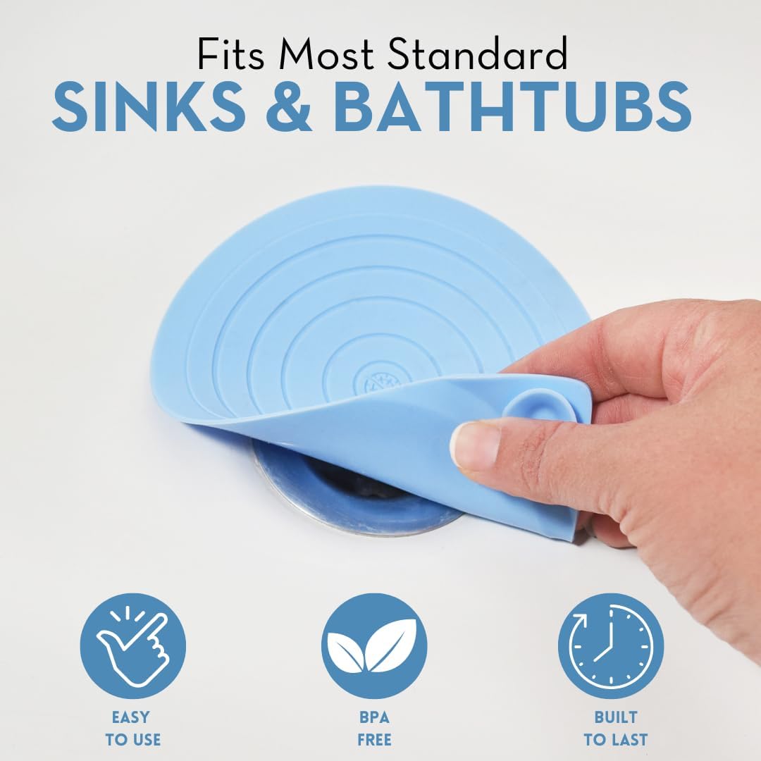 STOPRING Tub Drain Stopper 3 Pack