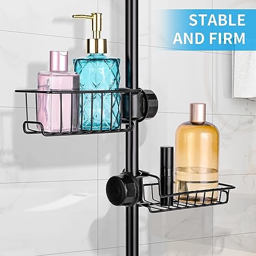 Buoluty Clawfoot Tub Caddy - Stainless Steel Black