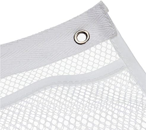 ALYER 6 Pocket Hanging Mesh Shower Caddy - White