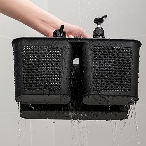 UUJOLY Plastic Portable Shower Caddy Basket Organizer