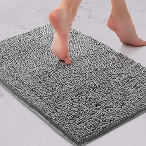 LuxUrux Bath Mat - Extra Soft Plush Non-Slip Bathroom Rug