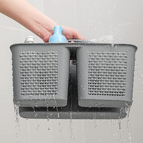 UUJOLY Plastic Shower Caddy Bucket with Handle