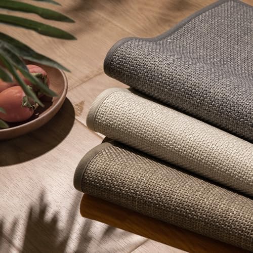 Chakme Ultra Thin Non Slip Bath Mat 24x17 Dark Beige