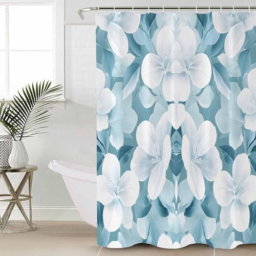 ZOE GARDEN Watercolor Flowers Bathroom Set 1