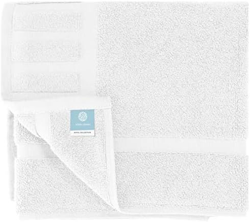 White Classic Luxury Bath Mat Set - 2 Pack