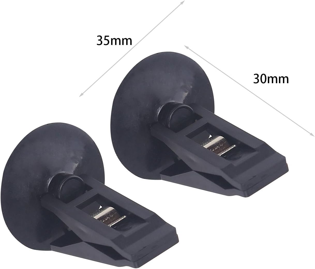 Car Suction Cup Clip Round Ticket Holder Reusable Fixing Tool