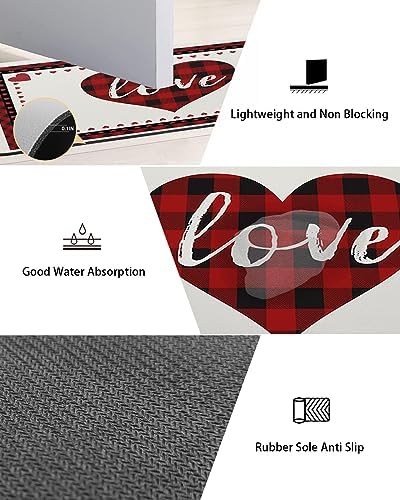Funnywall88 2PCS Non-Slip Diatomite Bath Mats