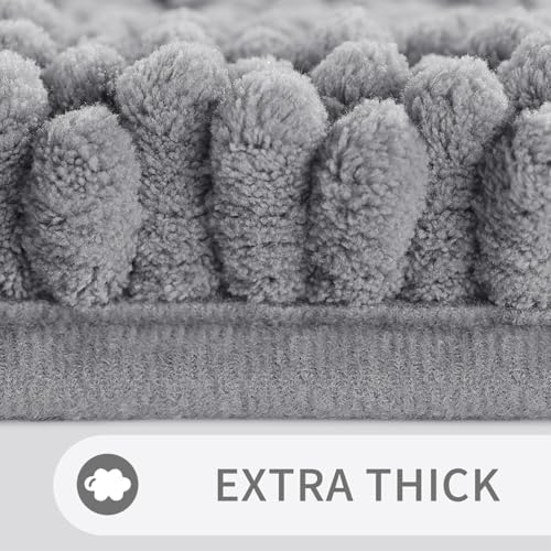 Yimobra 2 Piece Washable Bath Mat Set