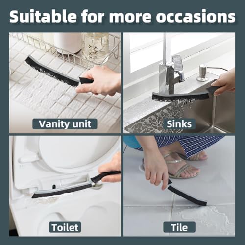 TQRR Toilet Brush 2 Pcs Gap Crevice Cleaning Tool