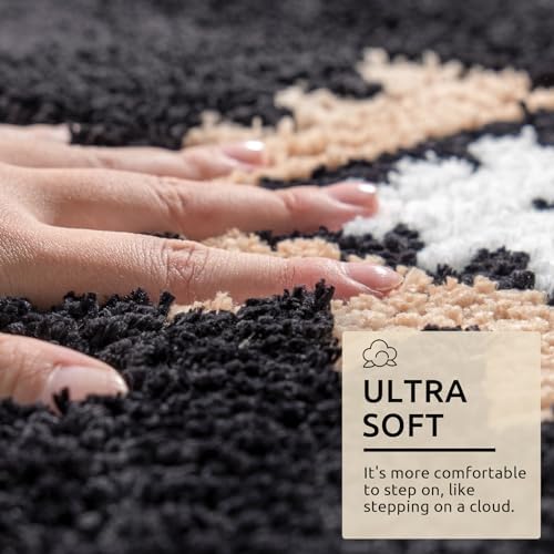 Boho Style Non-Slip Bath Mat 20x32