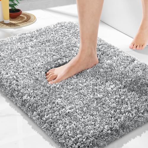 Yimobra Bathroom Rugs Non Slip Washable 24x17