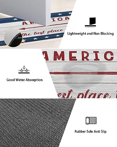 Funnywall88 2PCS Non-Slip Diatomite Bath Mat Set