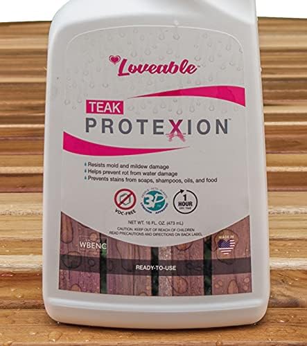 EcoDecors Teak Shower Shaving Foot Rest with Sealer