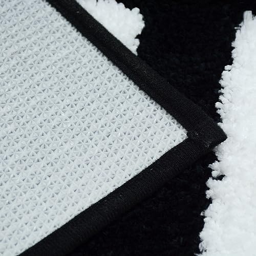 Zeeinx Get Naked Runner Black Bath Mat