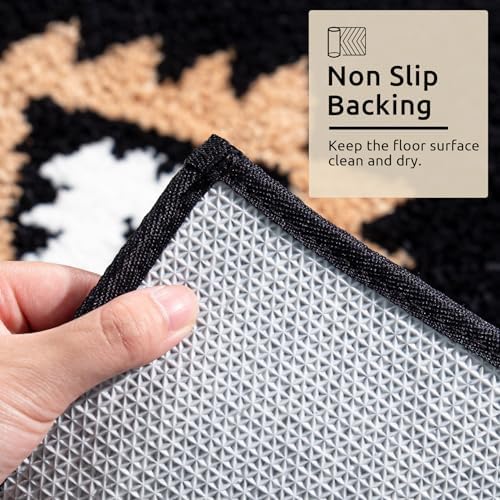 Boho Style Non-Slip Bath Mat 20x32