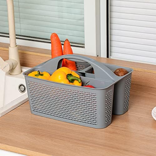 UUJOLY Plastic Shower Caddy Bucket with Handle
