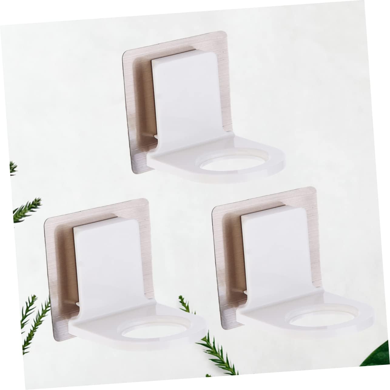 Ipetboom Shower Gel Holder Stand Self-Adhesive Rack for Bathroom