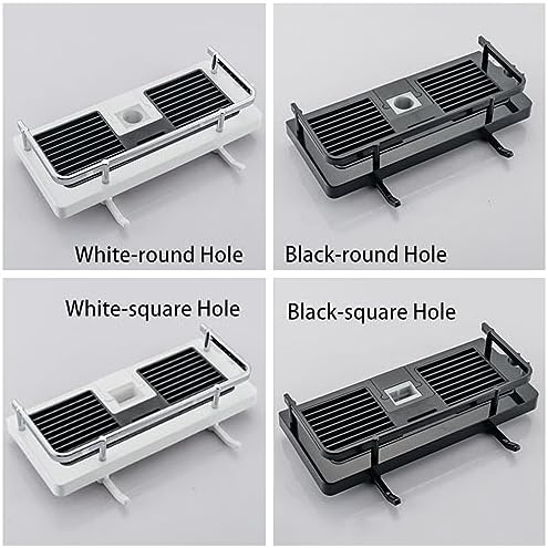 Gnozuiky Bathroom Shelf - Liftable Shower Rack with Easy Installation
