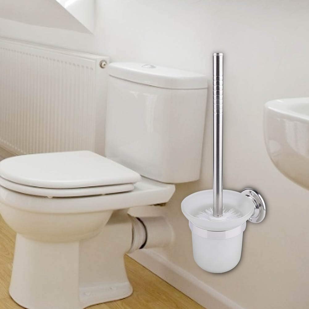 Gavigain Wall-Mounted Toilet Scrubber Brush Set with Holder