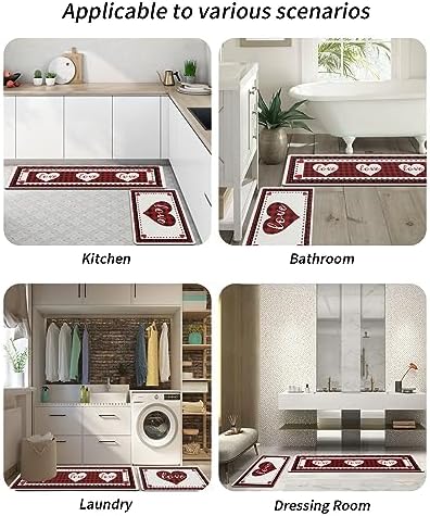 Funnywall88 2PCS Non-Slip Diatomite Bath Mats