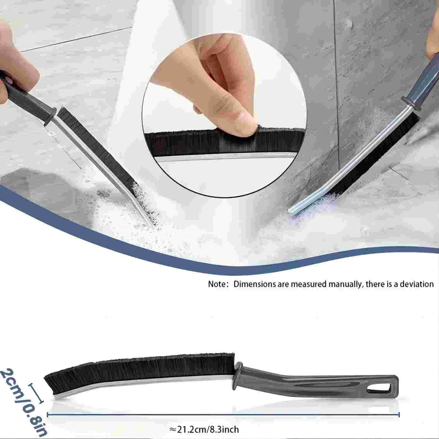 JWCE Crevice Cleaning Brush Kit for Hard-to-Reach Areas