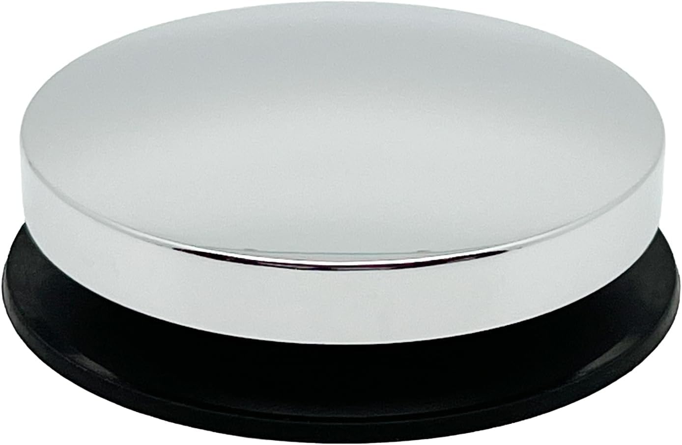 DrainFunnel Chrome Bathtub Stopper for 13-17 Drains