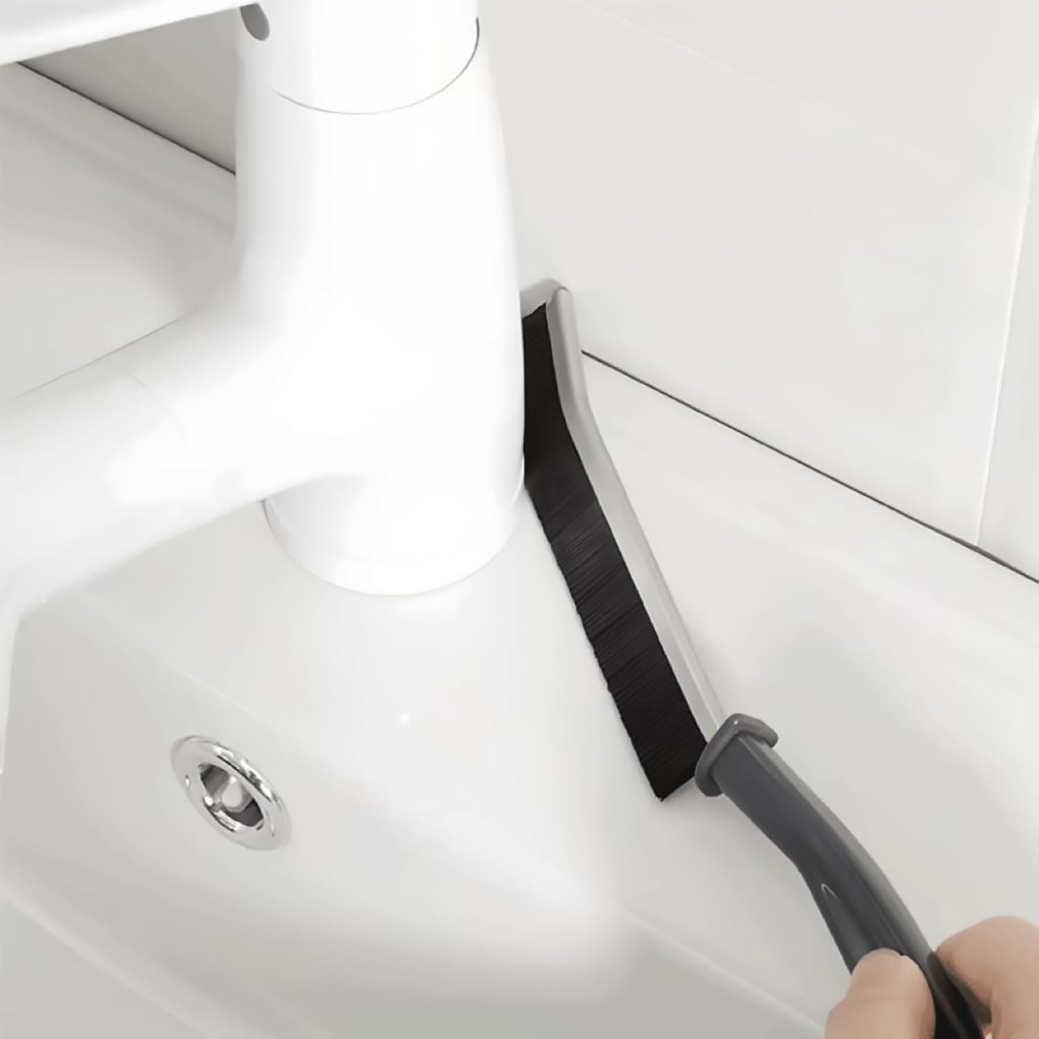 BIHAOYONG Hard Bristle Crevice Cleaning Brush for Bathroom Kitchen